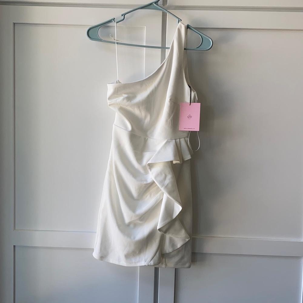 White Hello Molly Dress